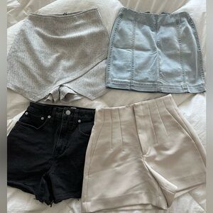 Shorts/skort/skirt bundle